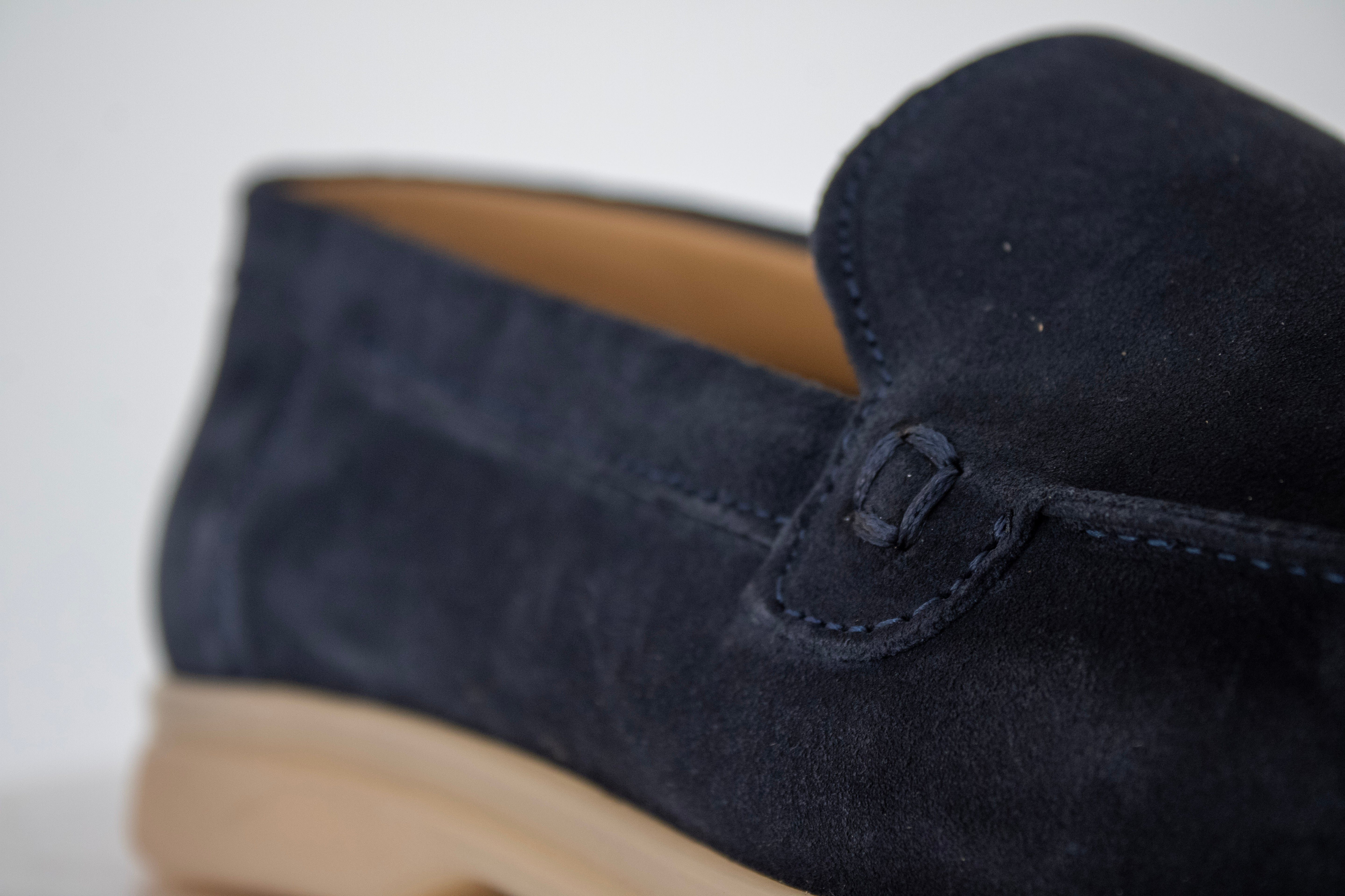 Giovanni - Navy Blue Suede