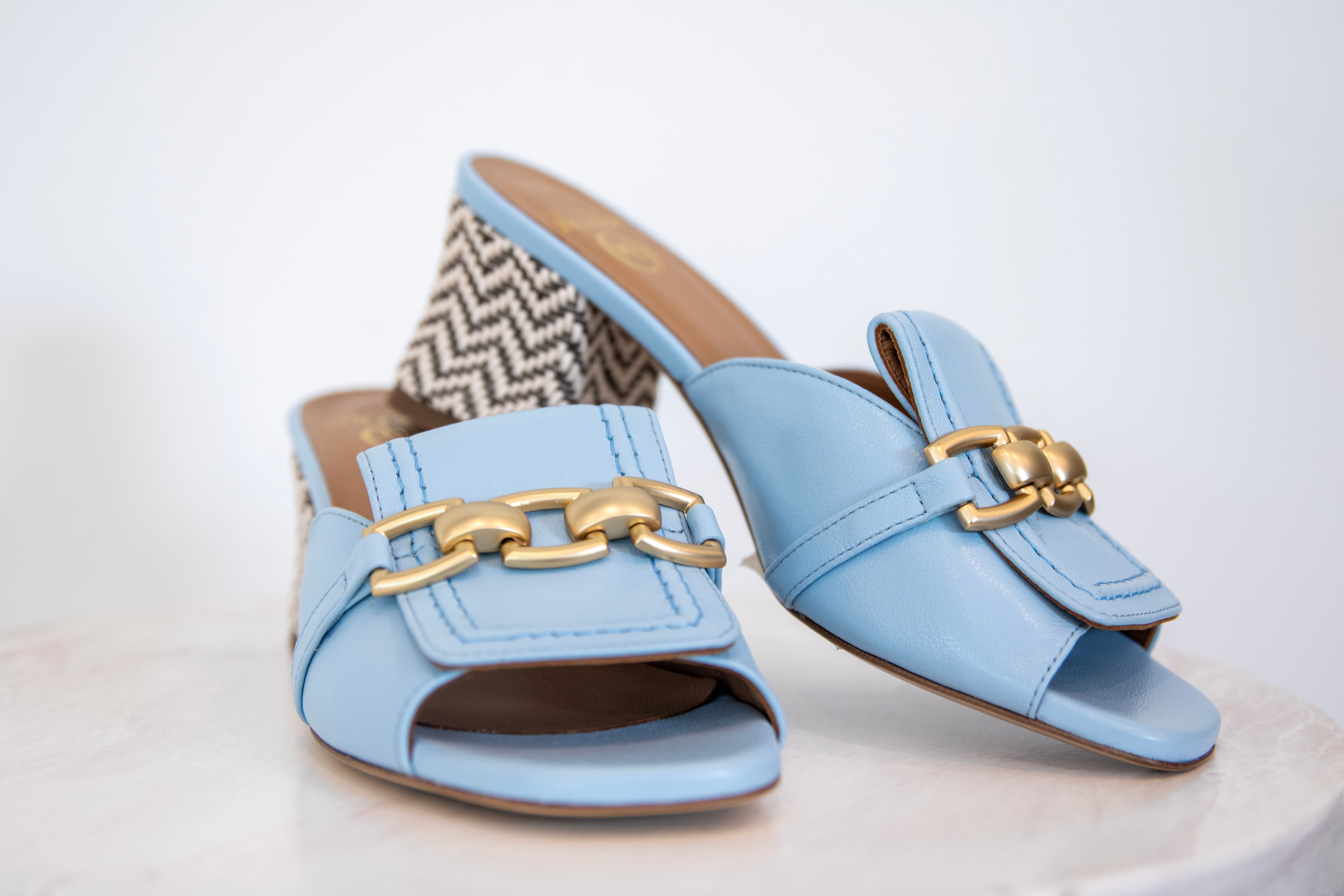 Corina - Blue/Gold